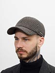 Бейсболка FREDRIKSON арт. 3215-673/51 (коричневый / серый)